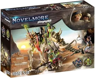 Buy Playmobil 71027 Novelmore Knights Sal'ahari Sands - Mammoth Attack, Medieval Ca • 25.53£