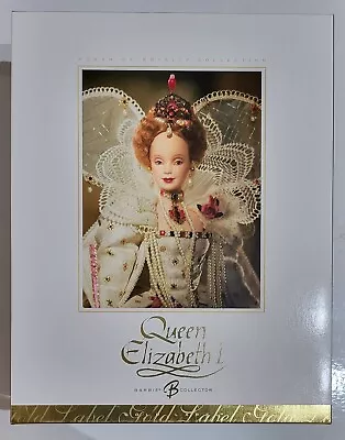 Buy Barbie Elizabeth Queen I Woman Of Royalty Series Gold Lebel • 1,113.42£