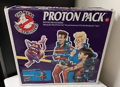 Buy VINTAGE Kenner The Real Ghostbusters PROTON PACK Boxed 1984 • 275£