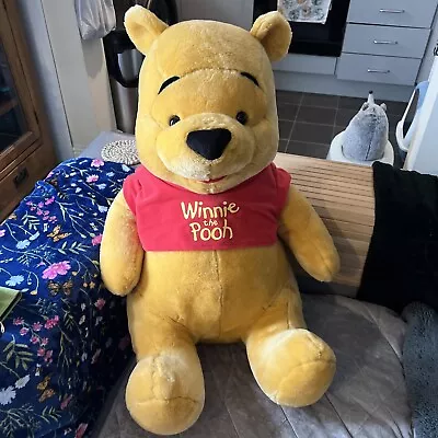 Buy FISHER PRICE 27” GIANT DISNEY WINNIE THE POOH BEAR SOFT PLUSH RARE & Collectable • 35£