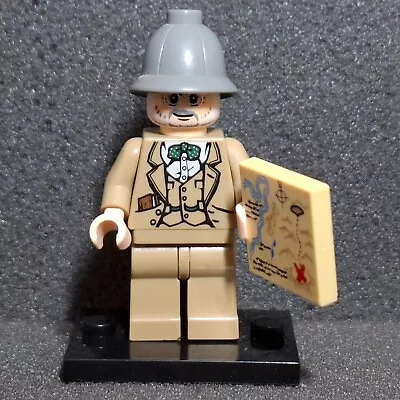 Buy LEGO Indiana Jones Minifigure Professor Henry Jones Sr. (2008) 7620 IAJ002 VGC • 5.49£