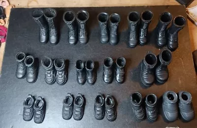 Buy Vintage Hasbro Action Man Accessories Soldiers Boots (15  X Pairs)  • 10.99£
