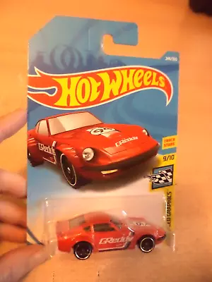 Buy New Sealed NISSAN FAIRLADY Z Hw Speed Graphics HOT WHEELS Toy Car RED Track Star • 6.99£