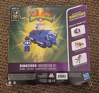 Buy Hasbro Mighty Morphin Power Rangers Dinozord Construction Set Blue Ranger  • 11.50£