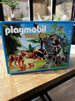 Buy Playmobil Lynx Family 5561 Wildlife Animal Series Discontinued Rare BNIB • 40£
