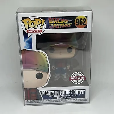 Buy Funko Pop Back To The Future Marty In Future Outfit + Free Protector 962 • 29.99£