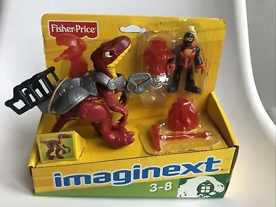 Buy Fisher Price Imaginext Red Velociraptor Raptor Dinosaur Mattel 2011 • 10.99£