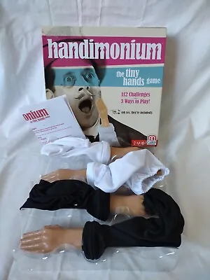 Buy Handimonium The Tiny Hands Game, 2017 Mattel Games, Family Game, RARE, COMPLETE • 29.99£
