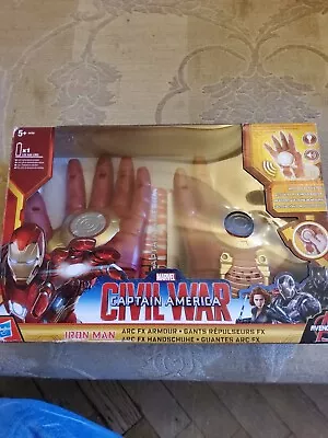 Buy New Marvel Nerf Captain America Civil War Iron Man Arc Fx Armour  • 15£