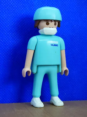 Buy Playmobil MJ-25 Hospital Doctor Figure Hat Mask Vet Surgeon Dentist • 2.99£