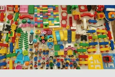 Buy Lego Duplo Bundle 1kg +2 Figures , 1Car +random Bricks !! Read Description!!! • 18.99£