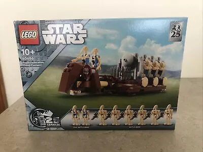 Buy Lego Star Wars - Trade Federation Troop Carrier (40686) Brand New & Sealed! • 39.99£