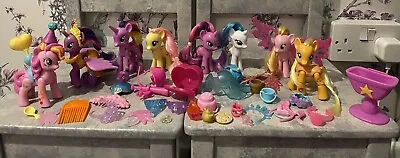 Buy 🍭My Little Pony Bundle X8 Figures G4 With Accessories 🍭 • 29.99£