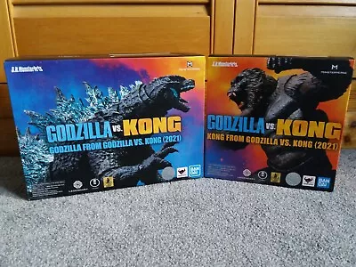 Buy S.H. Monsterarts Godzilla 2021 And Kong 2021 Set • 200£