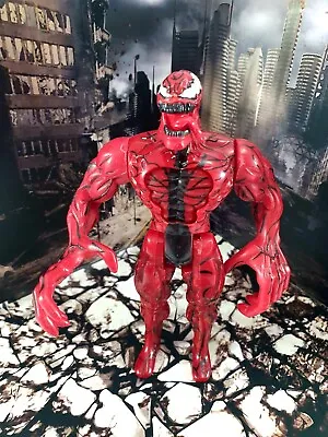 Buy ToyBiz Marvel Spider-Man Heavy Hitters Carnage 5  Action Figure 1996 • 8.99£