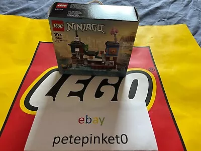 Buy Lego Ninjago 40704 Micro Ninjago Docks - Brand New & Sealed - Limited Edition  • 27.49£