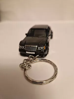 Buy UPCYCLED Hot Wheels Keyring/keychain/decoration. Mercedes Benz 500 E Black • 12£
