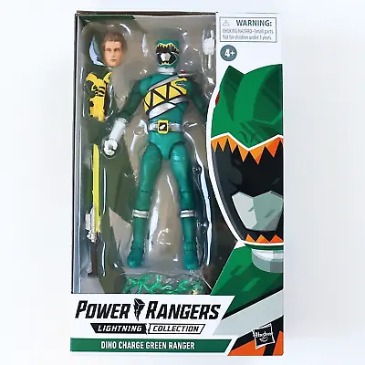 Buy Power Rangers Lightning Collection 6  Figure: DINO CHARGE GREEN RANGER - NEW • 22.99£