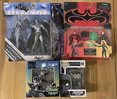 Buy Batman Toy Lot Figures Phantasm Funko Poison Ivy Robin Arkham Catwoman Figure • 27.99£