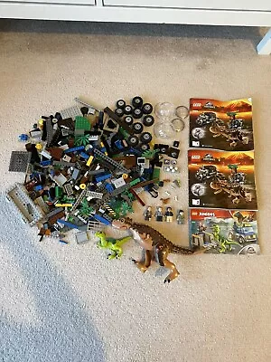 Buy Lego Jurassic Park World T Rex Dinasour Lot 75929 10757 Mini Figures Vehicle’s • 64.99£
