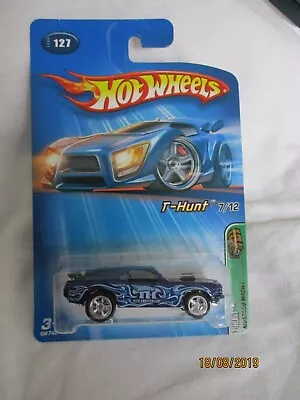 Buy Hot Wheels 2005 Treasure T-Hunt 7/12 Mustang Mach 1  Mint In Card • 8.99£