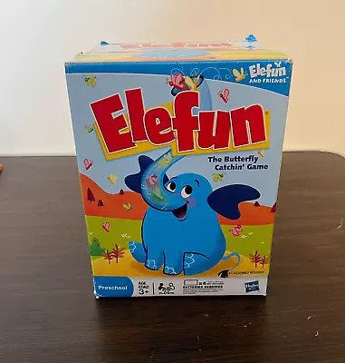 Buy Elefun Butterfly Net Catching Game Milton Bradley Hasbro Tested Works • 23.67£