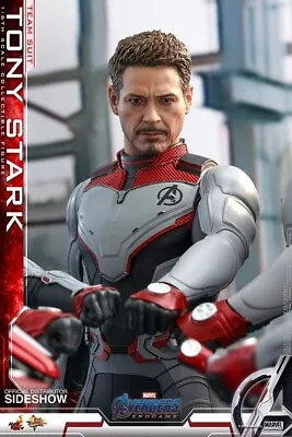 Buy Hot Toys 1/6 Scale Avengers Endgame Tony Stark Team Suit Ver Action Figure Set • 249.99£