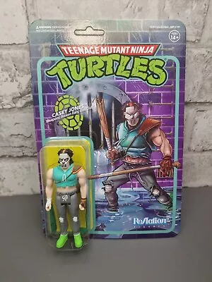 Buy Casey Jones Super 7 Teenage Mutant Ninja Turtles ReAction Action Figure TMNT  • 15.18£