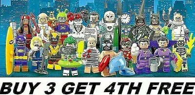 Buy Lego Minifigures The Lego Batman Movie Series 2 Superheroes Mini Figures 71020 • 139.99£