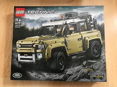Buy Lego Technic Land Rover Defender 42110 BRAND NEW 'CREASED BOX' FREE 24hr P&P • 209.95£