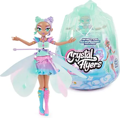 Buy HATCHIMALS Crystal Flyers, Pastel Kawaii Doll Magical Flying Toy With Lights (Pa • 21.83£