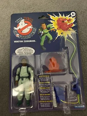 Buy The Real Ghostbusters Winston Zeddemore 5  Figure = Chomper Reissue Retro Kenner • 18£
