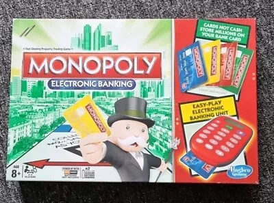 Buy Monopoly Board Game Electronic Banking 2013. Complete Gc!! • 5£