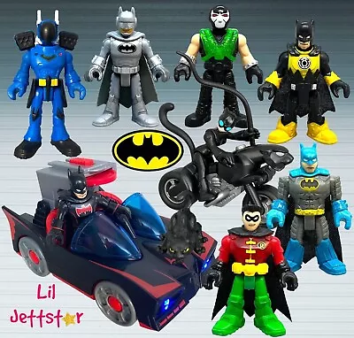 Buy IMAGINEXT BATMAN DC Justice League Used 3  Mini Figures Loose *Please Select* • 2.99£