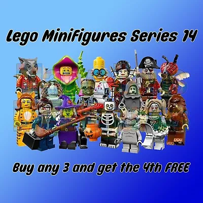 Buy Lego Halloween Minifigures Series 14 71010 Monsters Figures Rare Retired • 13.70£