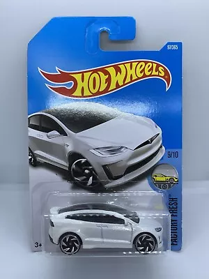 Buy Hot Wheels - Tesla Model X White 2014 First Ed - BOXED SHIPPING - Diecast - 1:64 • 12£