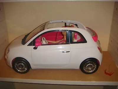 Buy Barbie - Fiat 500 Car + Driver Barbie Doll, All New And In Perfect Condition. • 59.84£