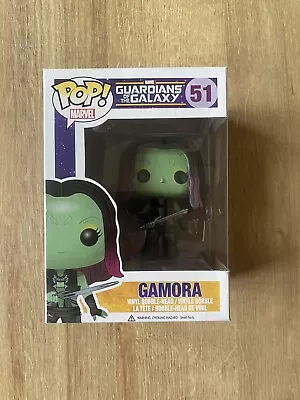 Buy Funko Pop! Gamora, Guardians Of The Galaxy, #51, Marvel • 29£