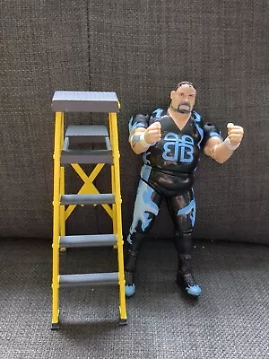 Buy WWE Wcw Marvel Toybiz Wrestling Figure Bam Bam Bigelow With Ladder (Rare) • 4.97£