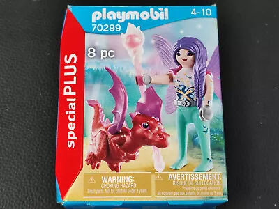 Buy Playmobil Special Plus - Fairy With Baby Dragon - 70299 - New / Boxed • 6.99£