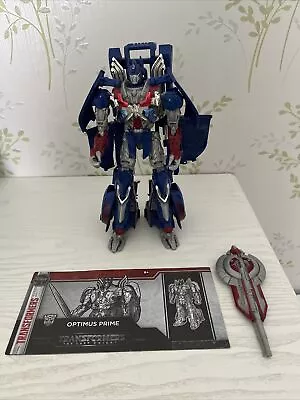Buy TRANSFORMERS The Last Knight Voyager Optimus Prime Premier Edition • 15£
