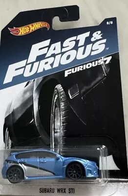 Buy 1997 Hot Wheels Walmart Exclusive Fast & Furious Subaru WRX STi Furious 7 • 13.95£