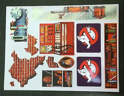 Buy Ghostbuster Firehouse / Fire Station Replacement Stickers  • 7.40£