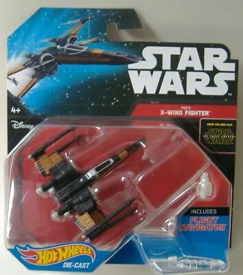 Buy HOT WHEELS STAR WARS - POE'S X-WING FIGHTER With STAND • 6.99£