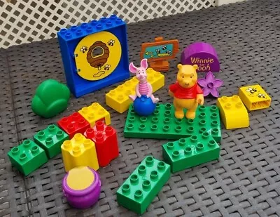 Buy LEGO Duplo 2984 Duplo Pooh And Piglet Go Honey-Hunting Complete Set Nice & Clean • 19.95£