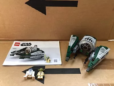 Buy Lego Star Wars Yoda's Jedi Starfighter 75360, Complete With Manual And 2 Figures • 14.99£