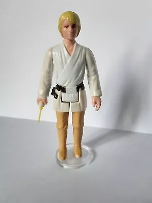 Buy Vintage Star Wars Figure Luke Skywalker 1977 Farm Boy FIRST 12 • 5.50£