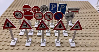 Buy Lego Vintage Road Signs, Choose Your Own (133) • 1.50£