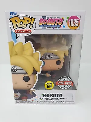 Buy Boruto 1035 Naruto Glow In Dark Special Edition Funko Pop Vinyl Toy Figure Anime • 13.99£