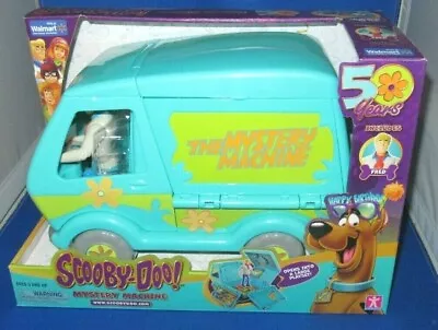 Buy Scooby-doo The Mystery Machine 50 Years Vehicle Playset & Fred Jones, New 2019 • 25.02£